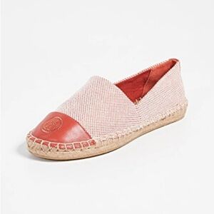 Tory Burch Colorblock Flat Espadrilles in Rusty Knot Size 9